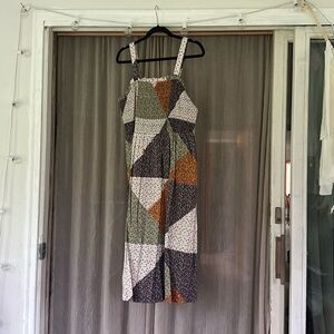 Universal Thread Patch Dress with mocked bust